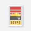 Pyramid Egypt Sticker