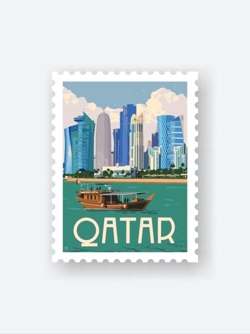 Qatar Sticker