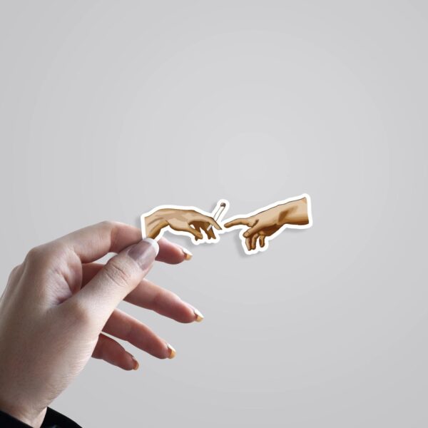 Quirky Art Of Hands With Cig Witty Stickers Quirky Art Of Hands With Cig Witty Stickers