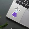 Quit Overreacting Sticker