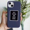 Quit Talking And Begin Doing