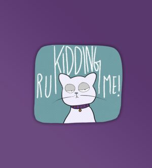 R U Kidding Me Laptop Mobile Stickers