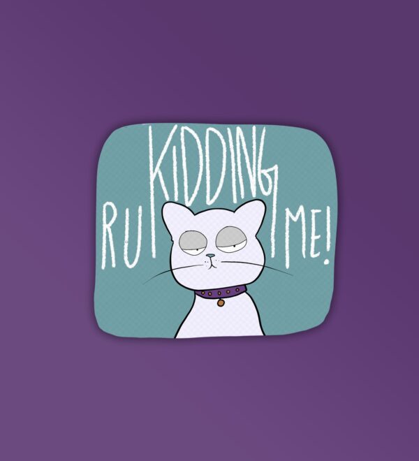 R U Kidding Me Laptop Mobile Stickers R U Kidding Me Laptop Mobile Stickers