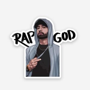 RAP GOD Sticker RAP GOD Sticker
