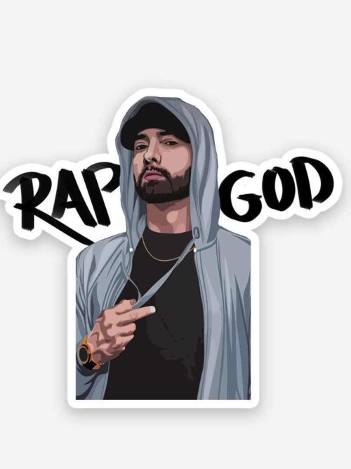 RAP GOD Sticker