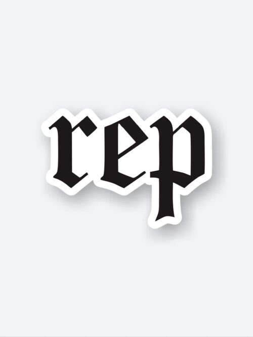 REP Sticker