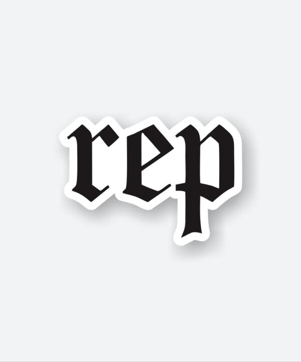 REP Sticker
