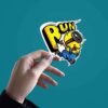 RUN Sticker