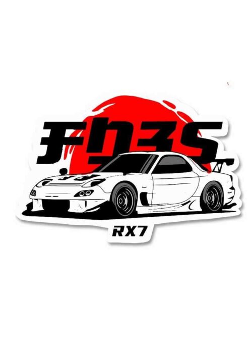 RX7 Sticker