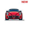 Racer Car Sticker