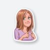 Rachel Friends Sticker