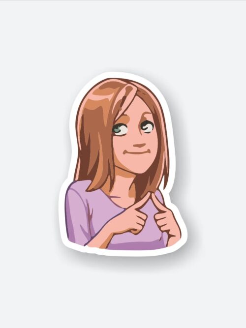 Rachel Friends Sticker