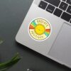 Radiate Positivity Sticker