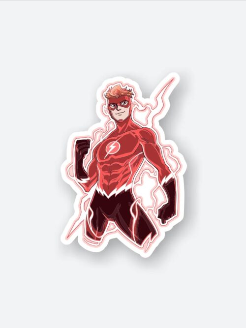 Raging The Flash Sticker