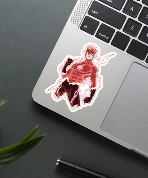 Raging The Flash Sticker Raging The Flash Sticker