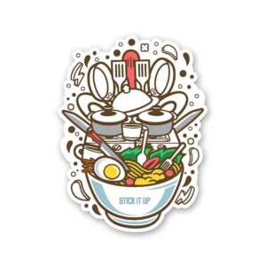 Ramen Bowl Sticker Ramen Bowl Sticker