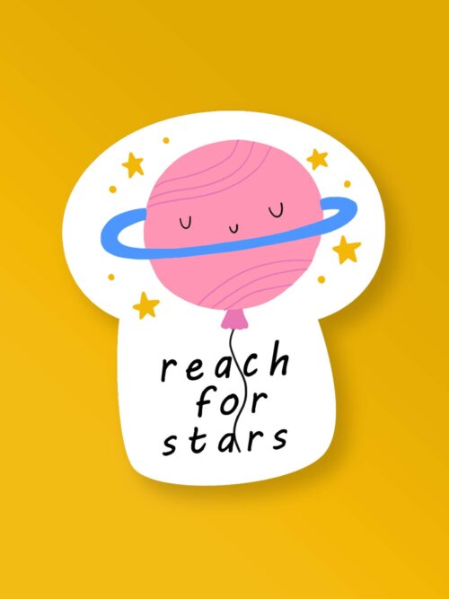 Reach For Stars Space Stickers
