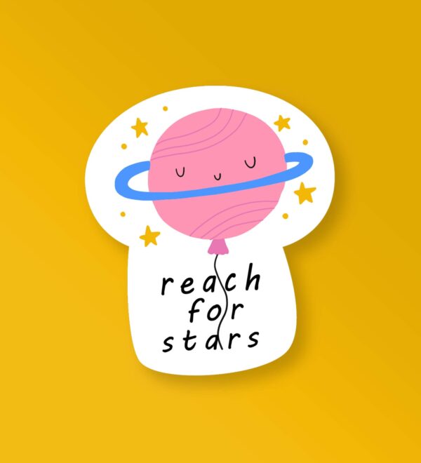 Reach For Stars Space Stickers Reach For Stars Space Stickers