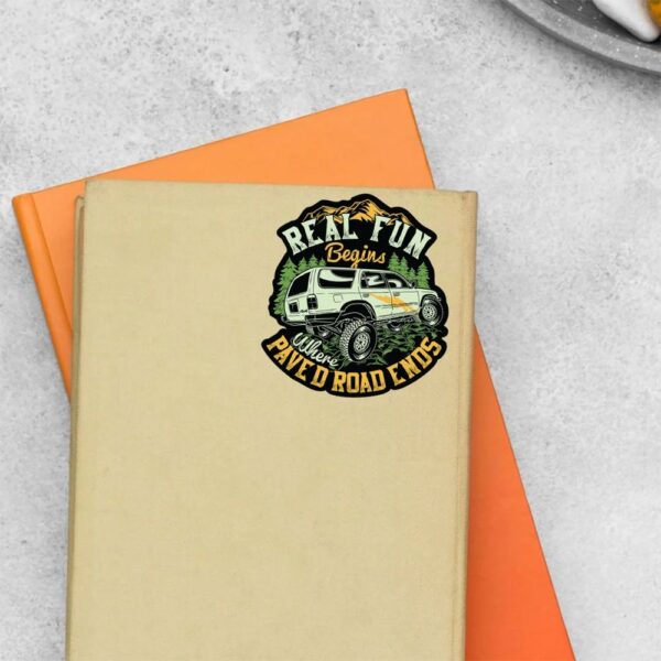 Real Fun Begins Where Paved Road Ends