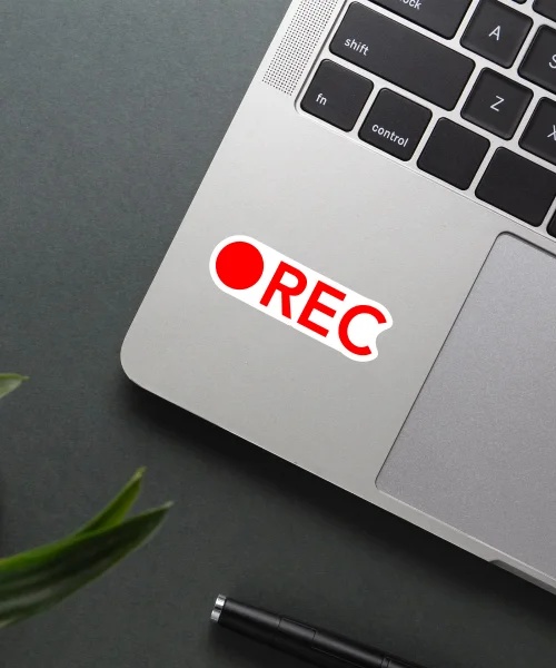 Record Logo Sticker Record Logo Sticker