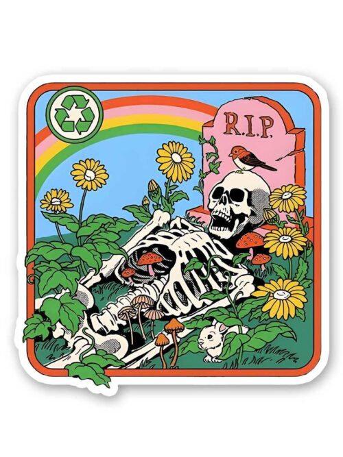 Recycle Rip Sticker