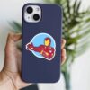 Red Hero Iron Man Sticker