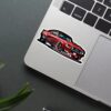 Red Shelby Mustang Sticker