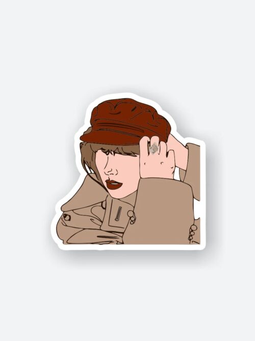 Red Taylors Version Sticker
