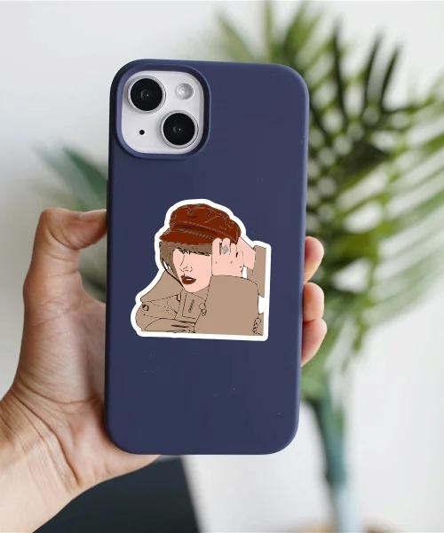 Red Taylors Version Sticker