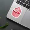 Red Velvet Cupcake Sticker