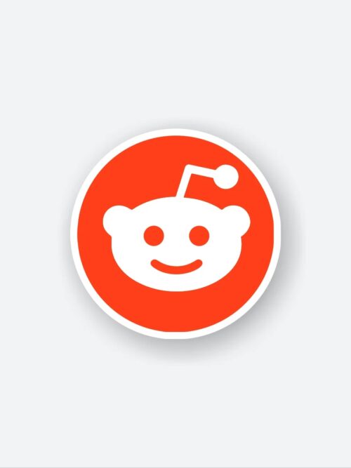 Reddit Logo Sticker