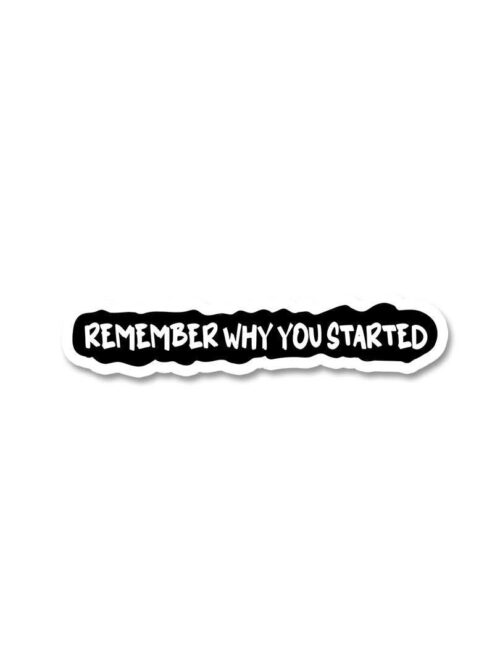 Remember Sticker