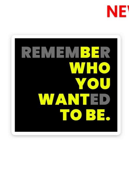 Remember Sticker