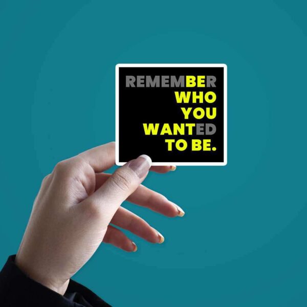Remember Sticker