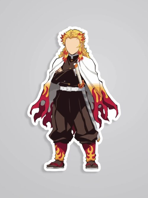Rengoku Demon Slayer Anime Stickers