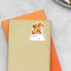 Rengoku Minimalist Anime Stickers
