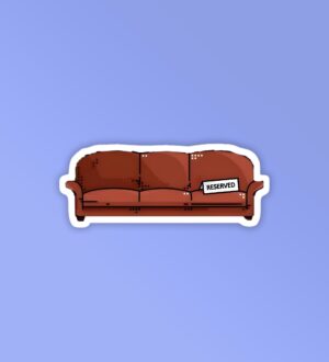 Reserved Sheldons Spot   BBT Laptop   Mobile Sticker
