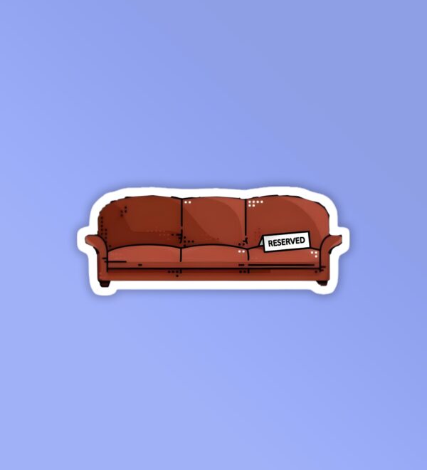 Reserved Sheldons Spot BBT Laptop Mobile Sticker Reserved Sheldons Spot BBT Laptop Mobile Sticker