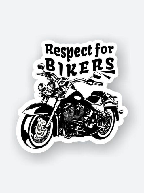 Respect For Bikers Sticker