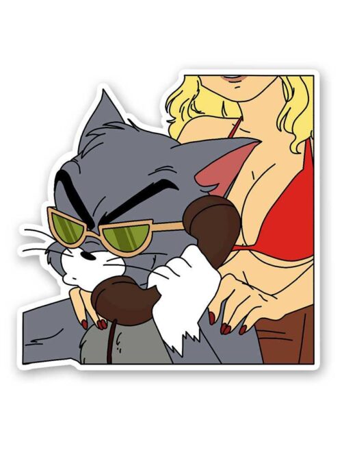 Rich Tom Sticker