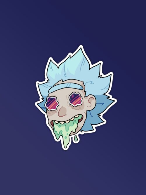 Rick Drip Sticker