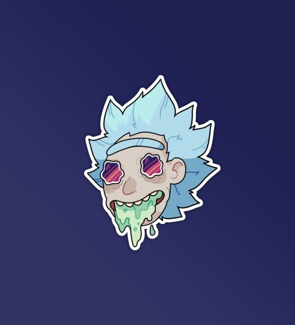 Rick Drip Sticker