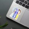 Rick And Morty Split Sticker