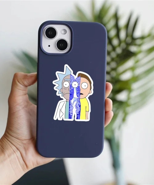 Rick And Morty Split Sticker