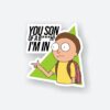 Rick And Morty Sticker