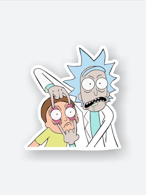 Rick And Morty Dumbstruck Sticker