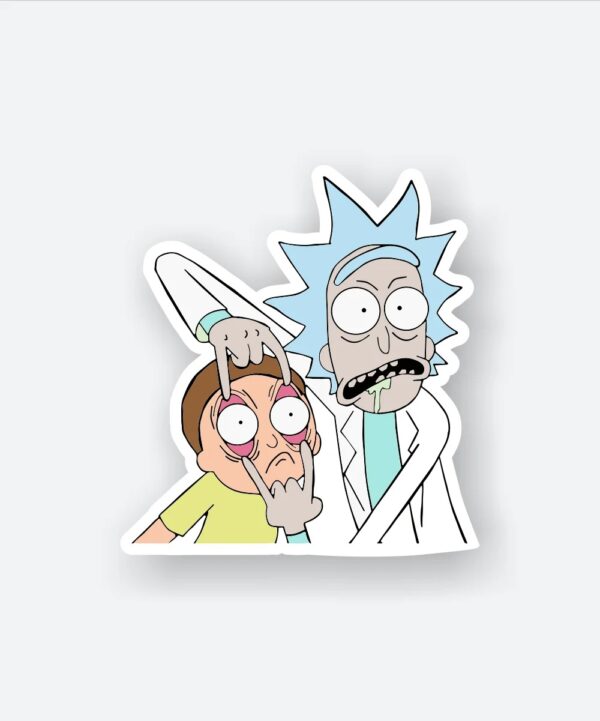 Rick And Morty Dumbstruck Sticker