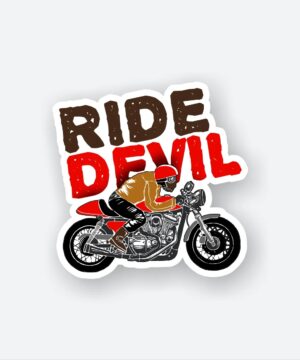Ride Devil Sticker