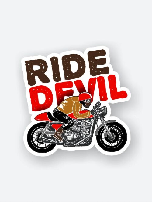 Ride Devil Sticker