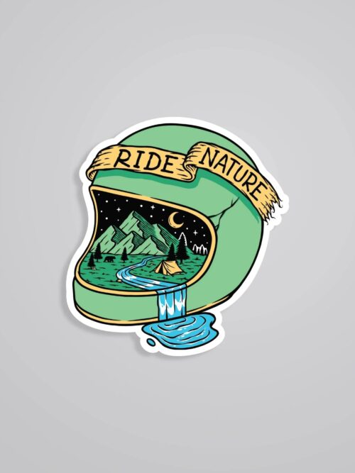 Ride Nature Travels Stickers